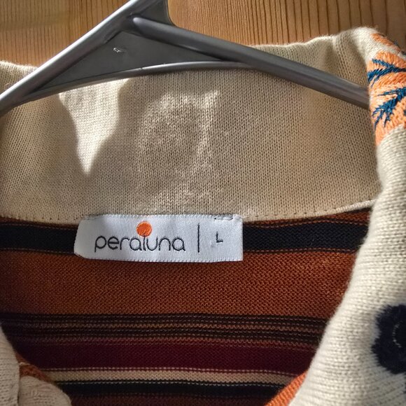 NWT Peraluna Harper Fine Embroidered Knitted Blouse - Picture 3 of 7